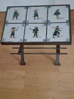 Table d'appoint avec six carreaux de Delft anciens, Enlèvement