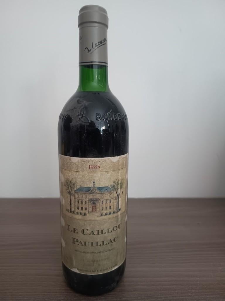 wijn Pauillac 1985, Collections, Vins, Enlèvement, France, Vin rouge