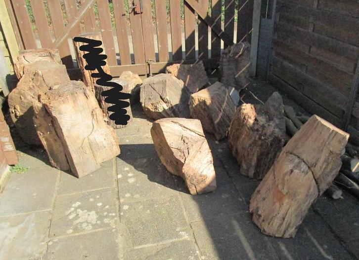 Brandhout eik blokken droog, Tuin en Terras, Brandhout, Blokken, Eikenhout, Minder dan 3 m³, Ophalen