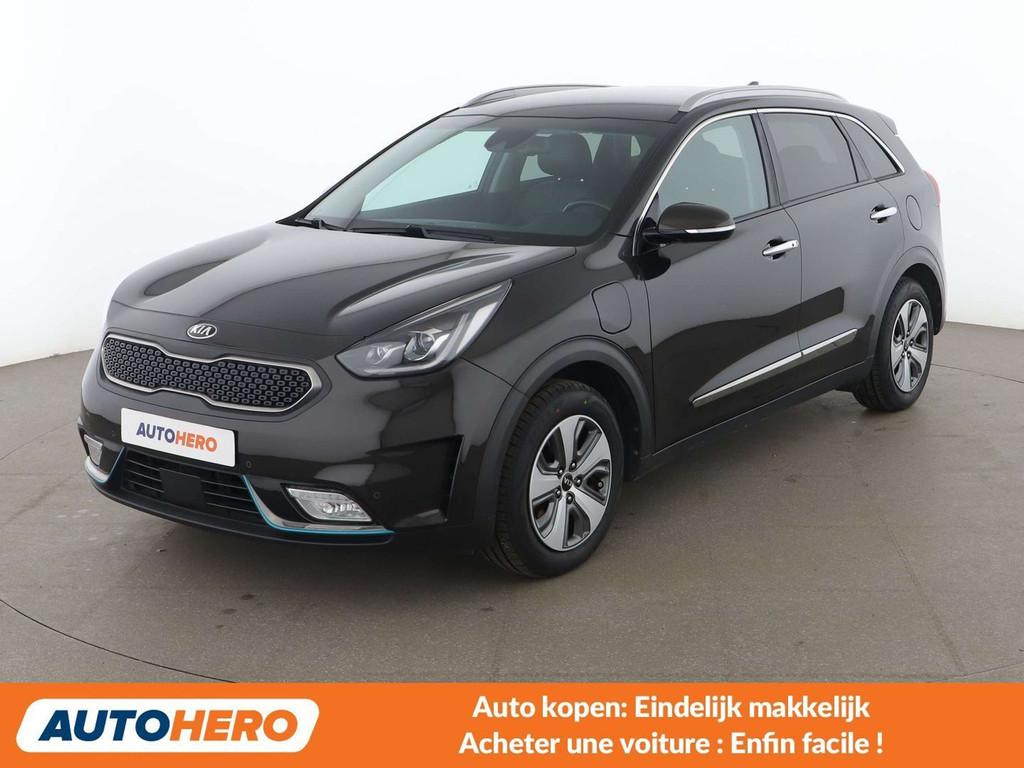 Kia Niro 1.6 Plug-in Hybrid Platin (automatique), Autos, Kia, Cuir, Achat, Noir, 5 places
