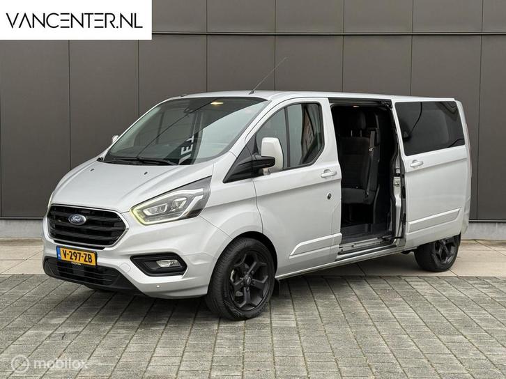 Ford Transit Custom 2.0 TDCI 170PK Automaat L2H1 DC Carplay, Auto's, Bestelwagens en Lichte vracht, Bedrijf, Te koop, ABS, Achteruitrijcamera