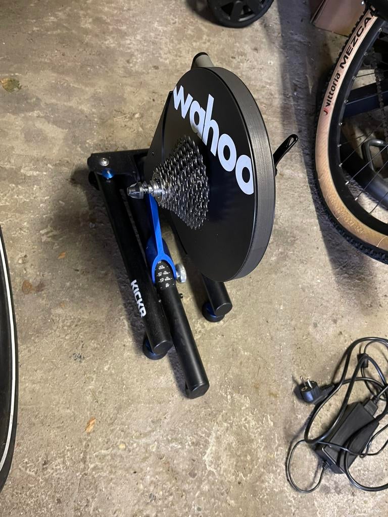 Wahoo kickr, Ophalen, Gebruikt