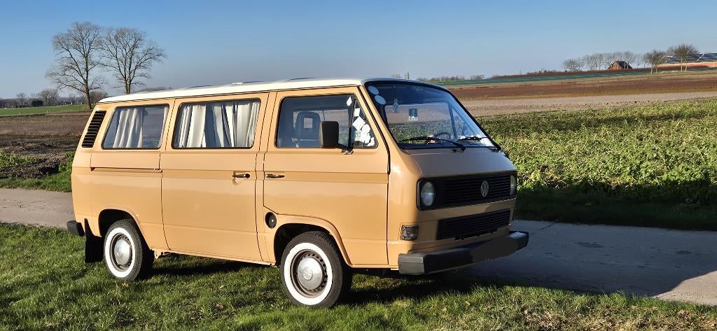 1986 transporter t3, Bluetooth, 4 deurs, Stof, 1600 cc