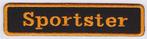 Harley Davidson Sportster stoffen opstrijk patch embleem #1, Motoren, Verzenden, Nieuw
