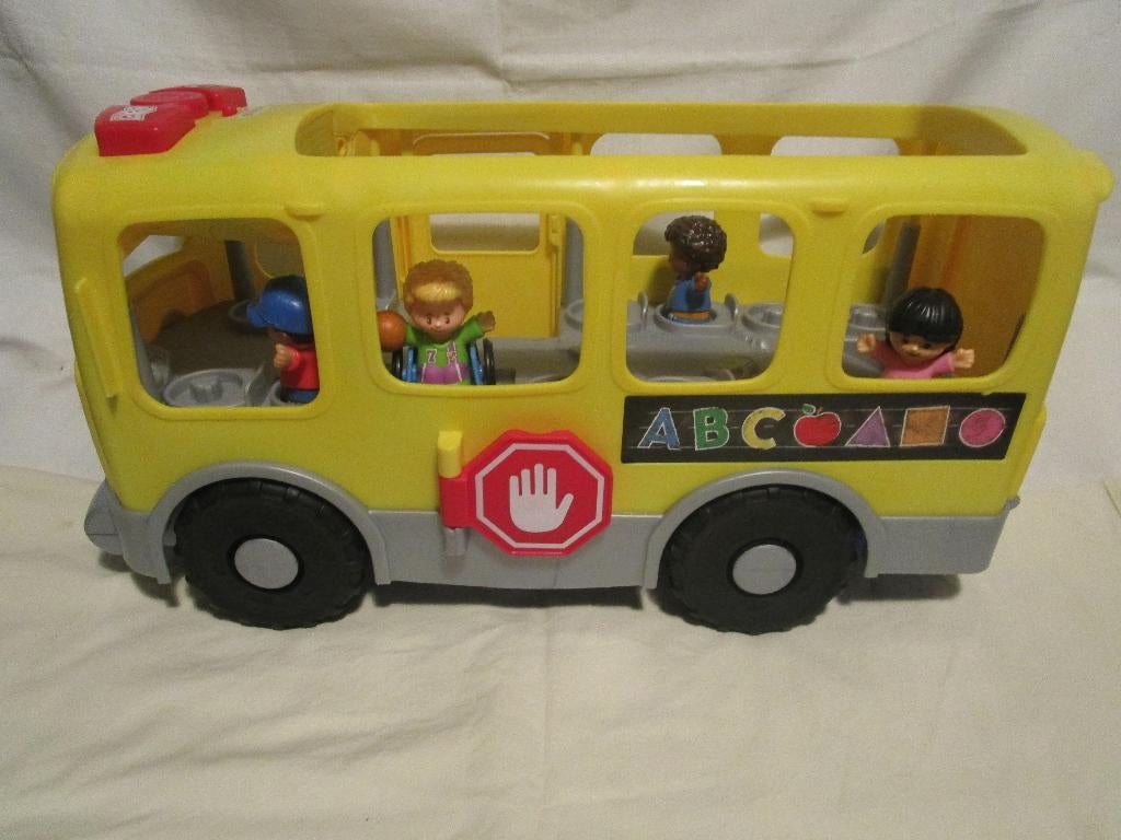 Fisher Price Little People : Le grand bus, Enfants & Bébés, Enlèvement ou Envoi, Utilisé, Voiture ou Véhicule, Sonore