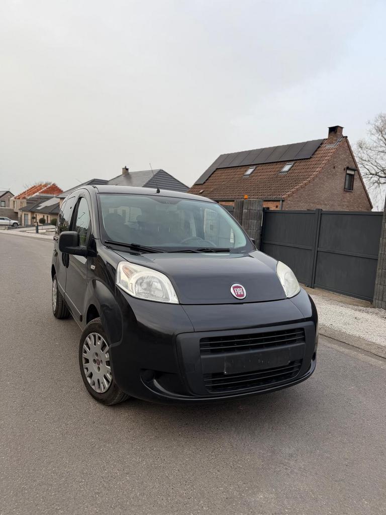 Fiat Qubo, Auto's, Euro 5, Zwart, Bedrijf, Handgeschakeld