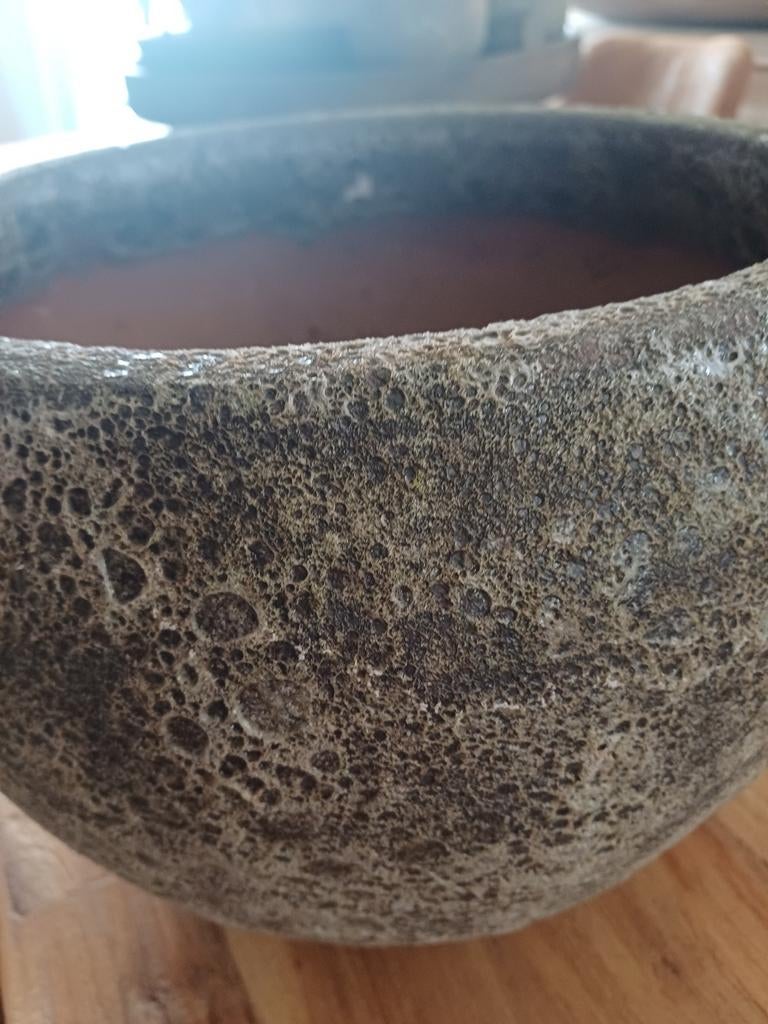 Zware vaas  in beton, Tuin en Terras, Ophalen, Beton