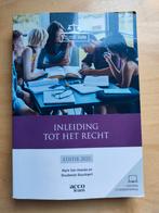 Inleiding tot het recht, Boeken, Ophalen