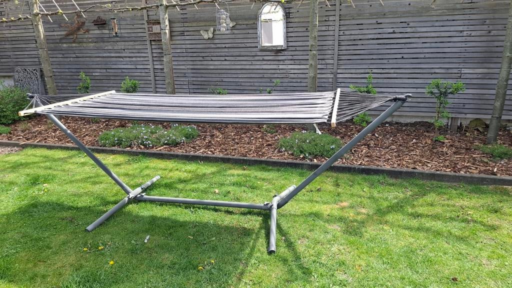 Hangmat met frame, Jardin & Terrasse, Hamacs, Enlèvement