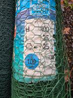 Kippengaas zeshoekgaas tuingaas groen pvc H 100cm lengte 25m, Tuin en Terras, Gaas en Draad, Ophalen