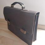 Lederen aktetas (merk: Arthur & Aston), Ophalen, 30 tot 40 cm, Minder dan 30 cm, Bruin
