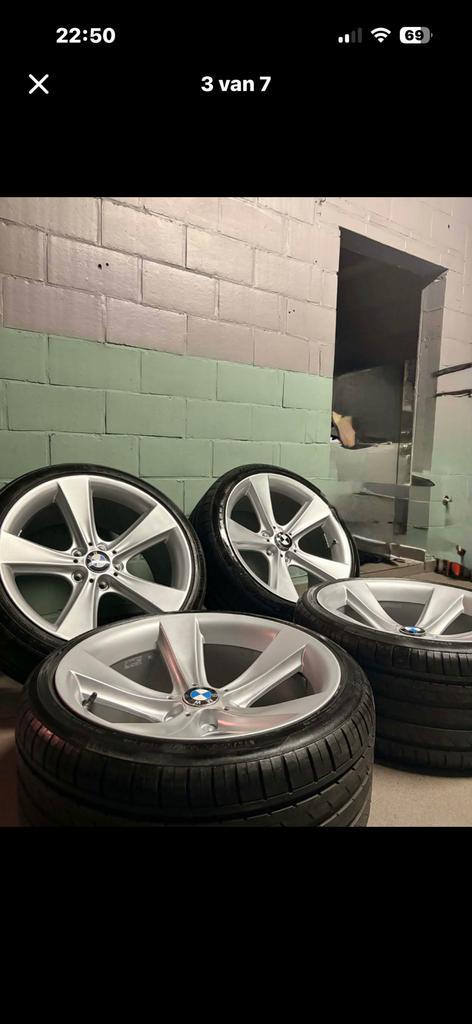 Style 128 BMW E60 breedset 19” concave, Auto-onderdelen, Banden en Velgen, Band(en), Zomerbanden, 19 inch, 275 mm, Gebruikt, Ophalen