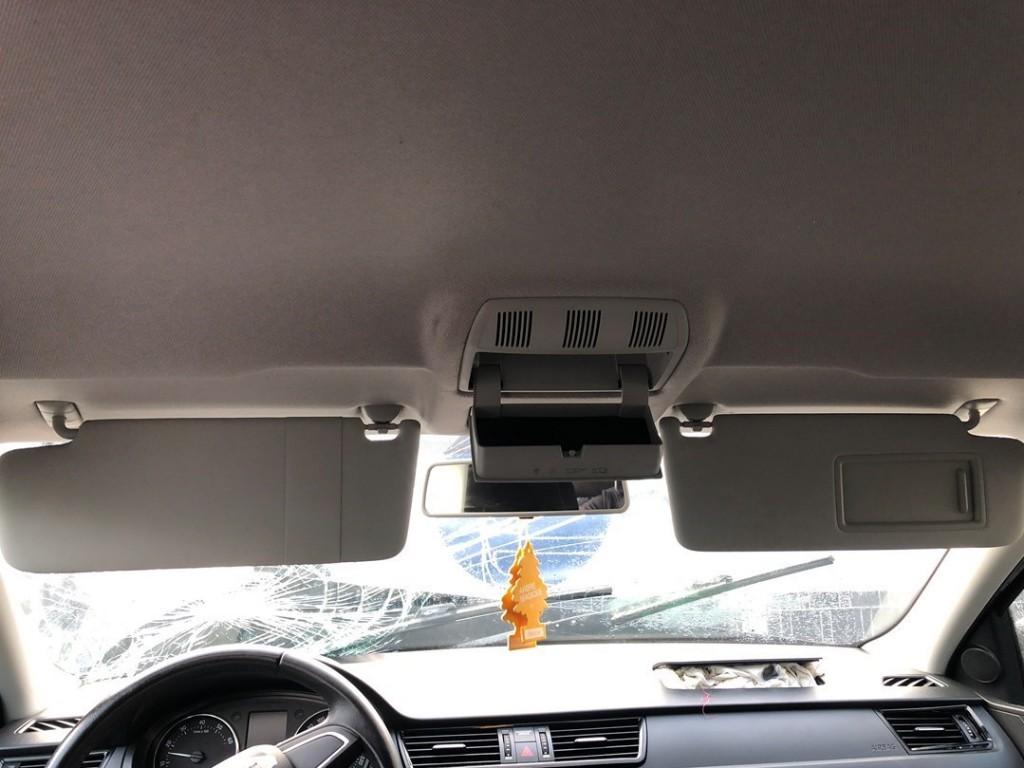 ZONNEKLEP Skoda Rapid (01-2012/12-2019), Gebruikt, Skoda