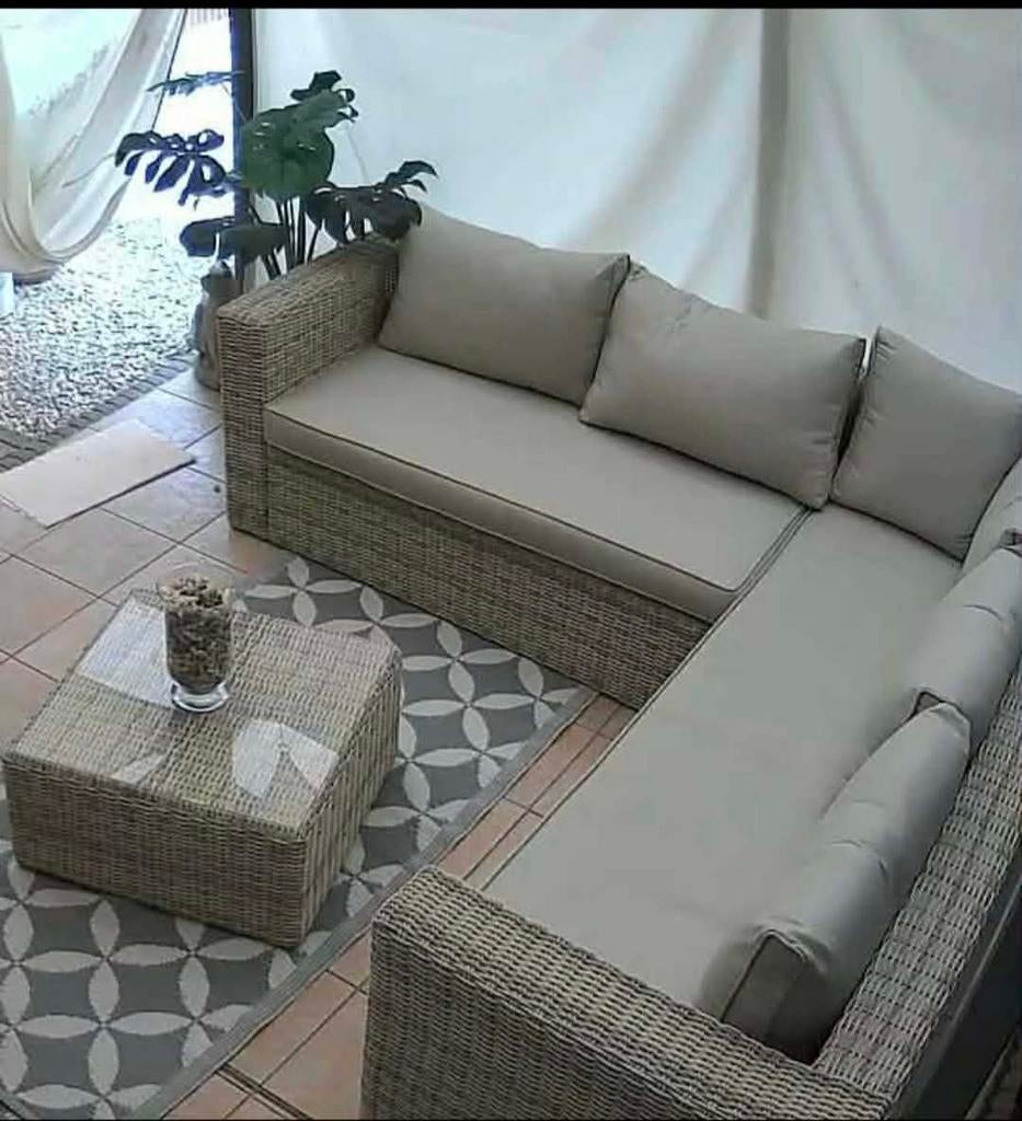 Salon de jardin en rotin synthétique., Tuin en Terras, Tuinsets en Loungesets, Kunststof, 2 zitplaatsen, Ophalen