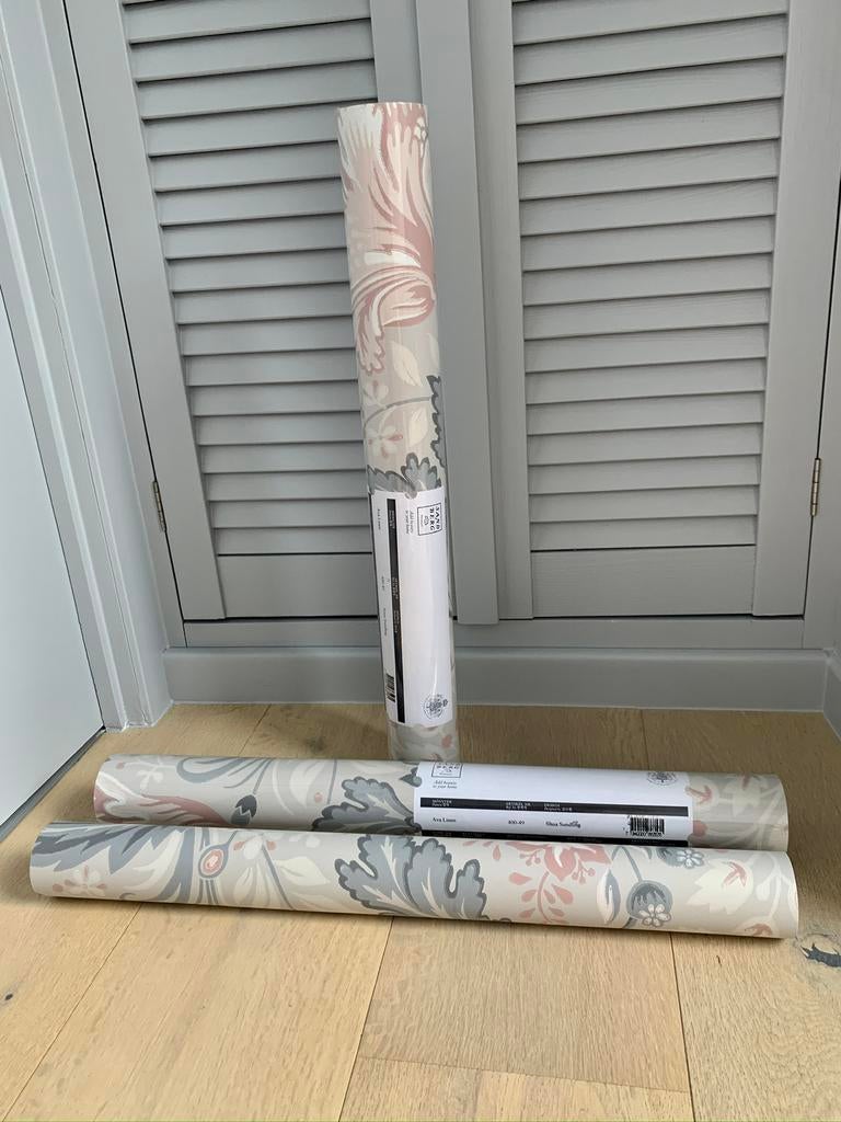 Behang Sandberg ‘Ava Linen’, Huis en Inrichting, Stoffering | Behang, Ophalen