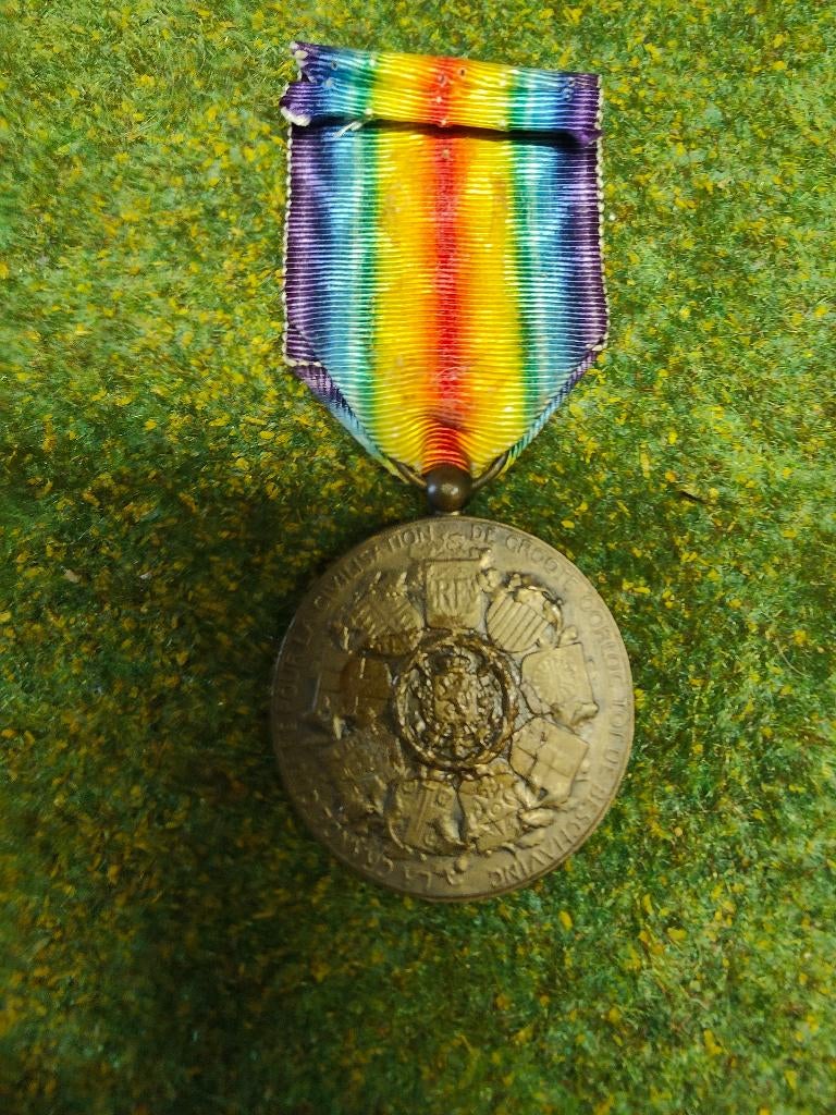 médaille interalliée 14-18 belges, Ophalen of Verzenden