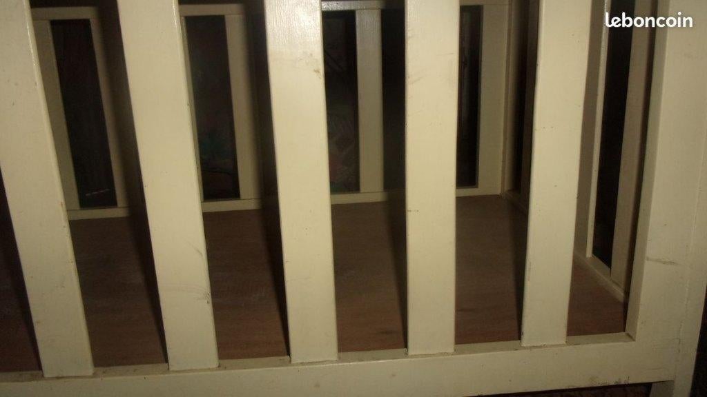 lit barreaux bois bébé enfant 140 / 60, Enfants & Bébés, Berceaux & Lits, Enlèvement, Lit