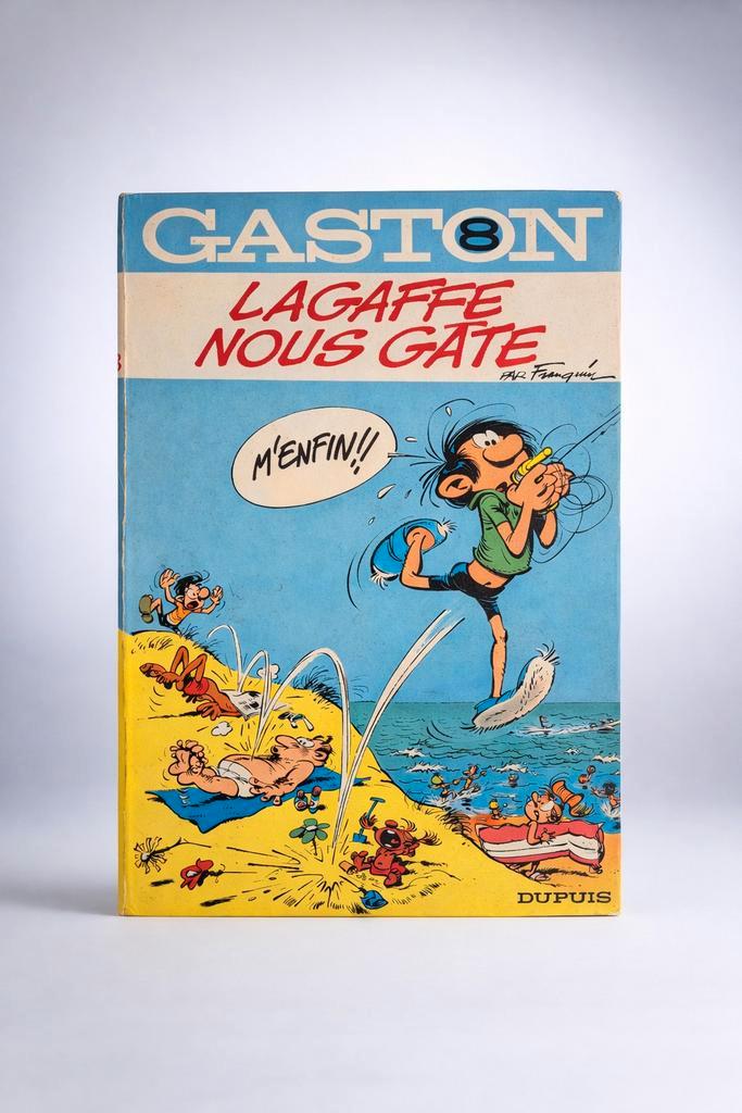 Gaston Lagaffe n8 – Lagaffe nous gâte – Édition originale 1, Livres, BD, Enlèvement ou Envoi