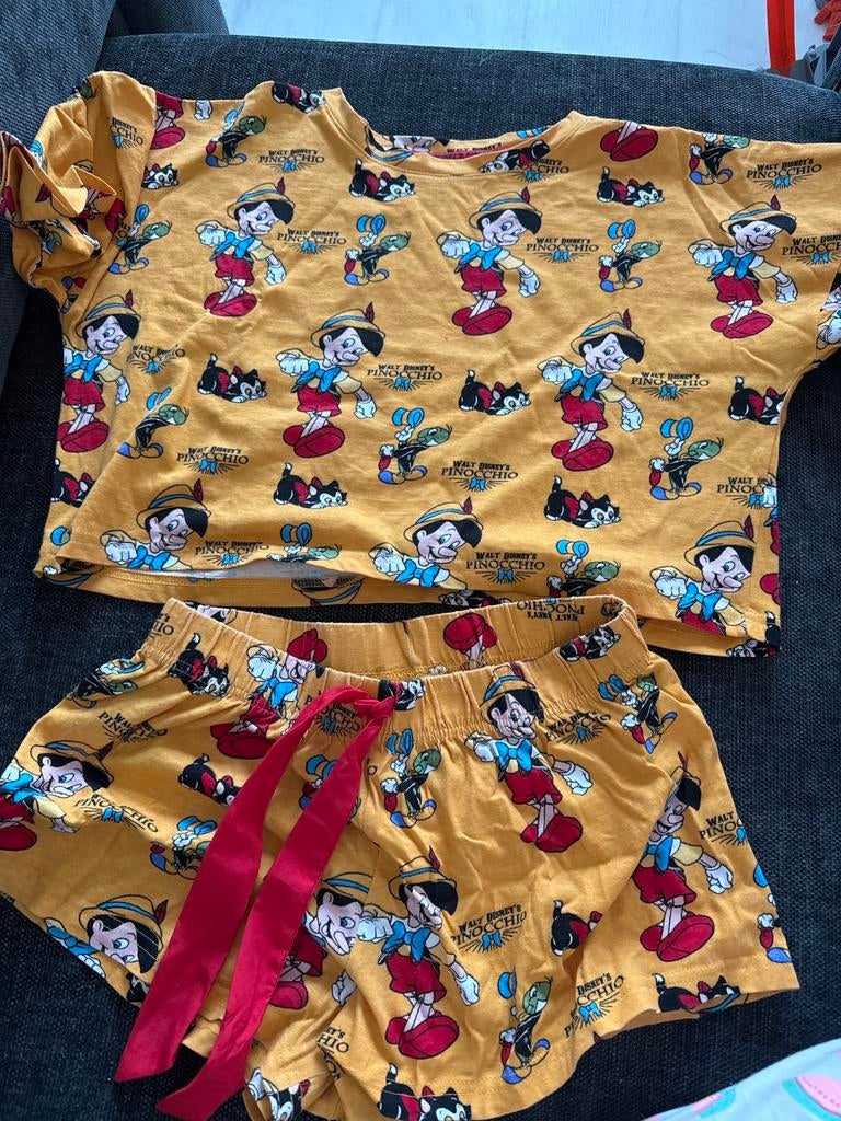 Disney Pinocchio pyjama set dames – maat xs (cute & comfy), Ophalen, Nieuw, Maat 34 (XS) of kleiner