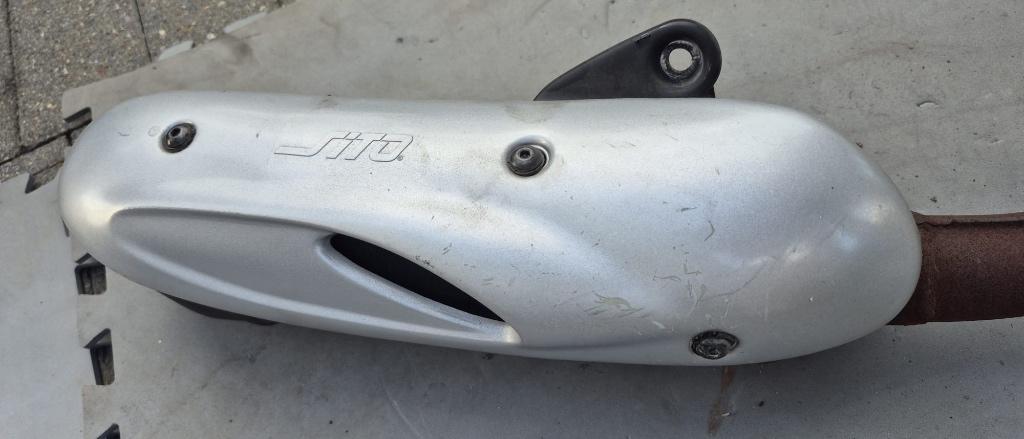 Sito plus uitlaat peugoet speedfight 3, Enlèvement, Comme neuf, Pot d'échappement, Peugeot