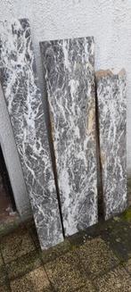 Marmeren tabletten, Doe-het-zelf en Bouw, Tegels, Ophalen, Gebruikt, Marmer, Overige typen