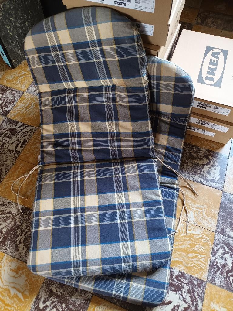 kussens voor tuinzetels, Tuin en Terras, Tuinstoelen, Ophalen, Zo goed als nieuw, Overige materialen