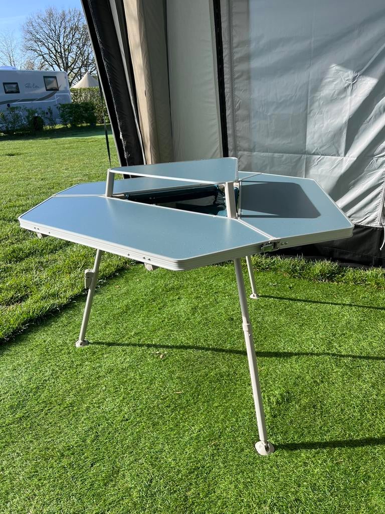 Kampeertafel Tepee - 6 personen, Caravanes & Camping, Meubles de camping, Enlèvement, Utilisé, Table de camping