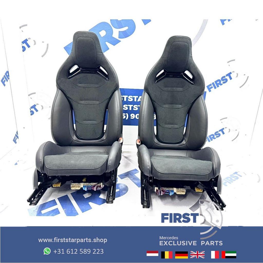 W206 S206 C63 AMG Recaro KUIP STOELEN SET C63s E PERFORMANCE, Auto-onderdelen, Interieur en Bekleding, Gebruikt, -, Ophalen of Verzenden