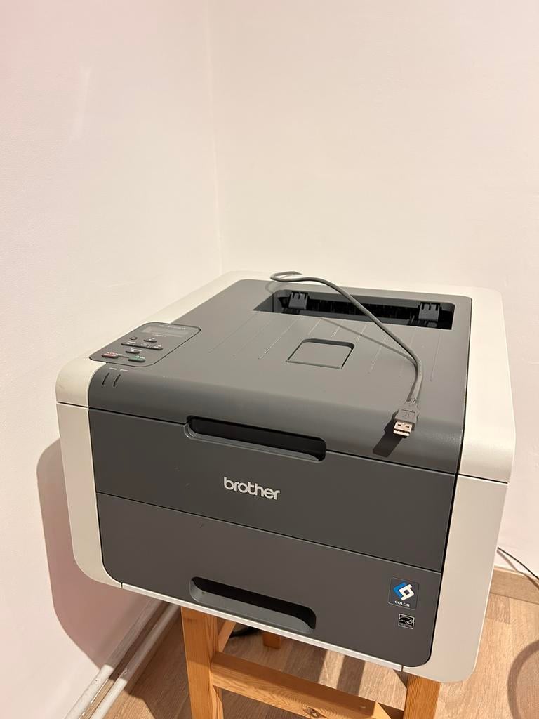 Brother HL-3140CW draadloze kleurenprinter, Computers en Software, Printers, Ophalen, Gebruikt, Kleur printen, Printer