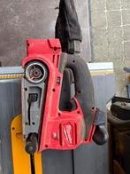 Milwaukee M18 Accu bandschuurmachine 75mm, Ophalen, Zo goed als nieuw