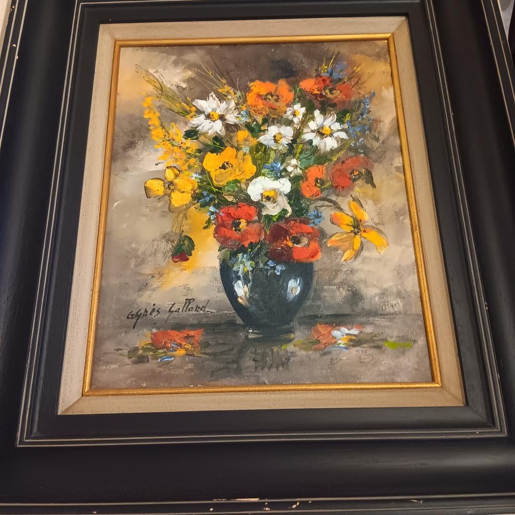 Schilderij agnes galland, Ophalen