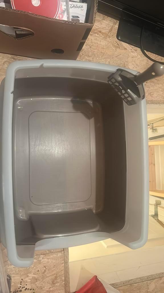 Kattenbak kattentoilet, Dieren en Toebehoren, Kattenbakken, Zo goed als nieuw, Ophalen