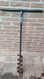 Perceuse à terre 9 cm, Enlèvement, Utilisé, Tarière