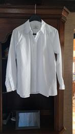 witte hemdsbloes zizzi zie opgemeten maten, Kleding | Dames, Blouses en Tunieken, Zizzi, Ophalen of Verzenden, Zo goed als nieuw