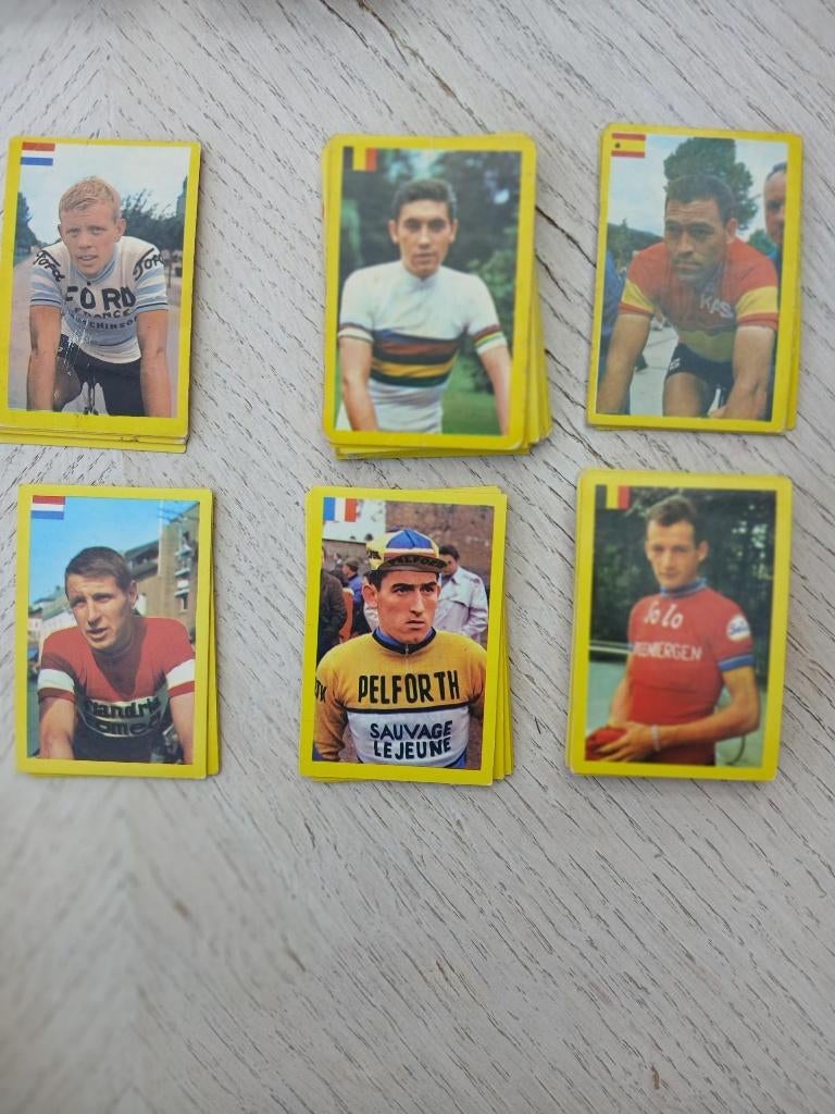 Chromo's Wielrenners Maple Leaf, Ophalen of Verzenden, Gebruikt