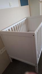 Babybedje wit, Kinderen en Baby's, Kinderkamer | Bedden, 70 tot 85 cm, Zo goed als nieuw, 160 tot 180 cm, Ophalen