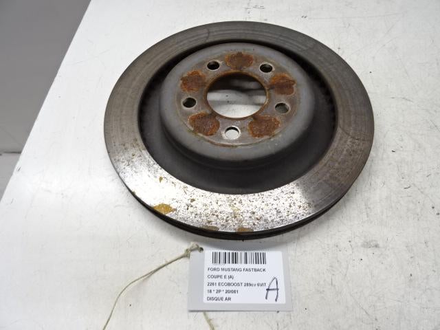 REMSCHIJF ACHTER Ford USA Mustang VI Fastback, Gebruikt, Mevr. I. Hauben, Rue de l'Espoir 34 34
4030  GRIVEGNÉE, BE, Info@Collignon.be