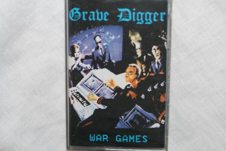 heavy metal - Grave Digger – War Games, Cd's en Dvd's, Cassettebandjes, Nieuw in verpakking, Rock en Metal, 1 bandje, Ophalen of Verzenden
