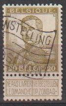 Belgique 1912 n 112, Envoi, Affranchi