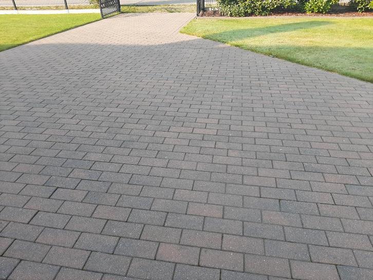 betonklinkers (22cm x 11cm) te geef., Tuin en Terras, Overige Tuin en Terras, Gebruikt, Ophalen