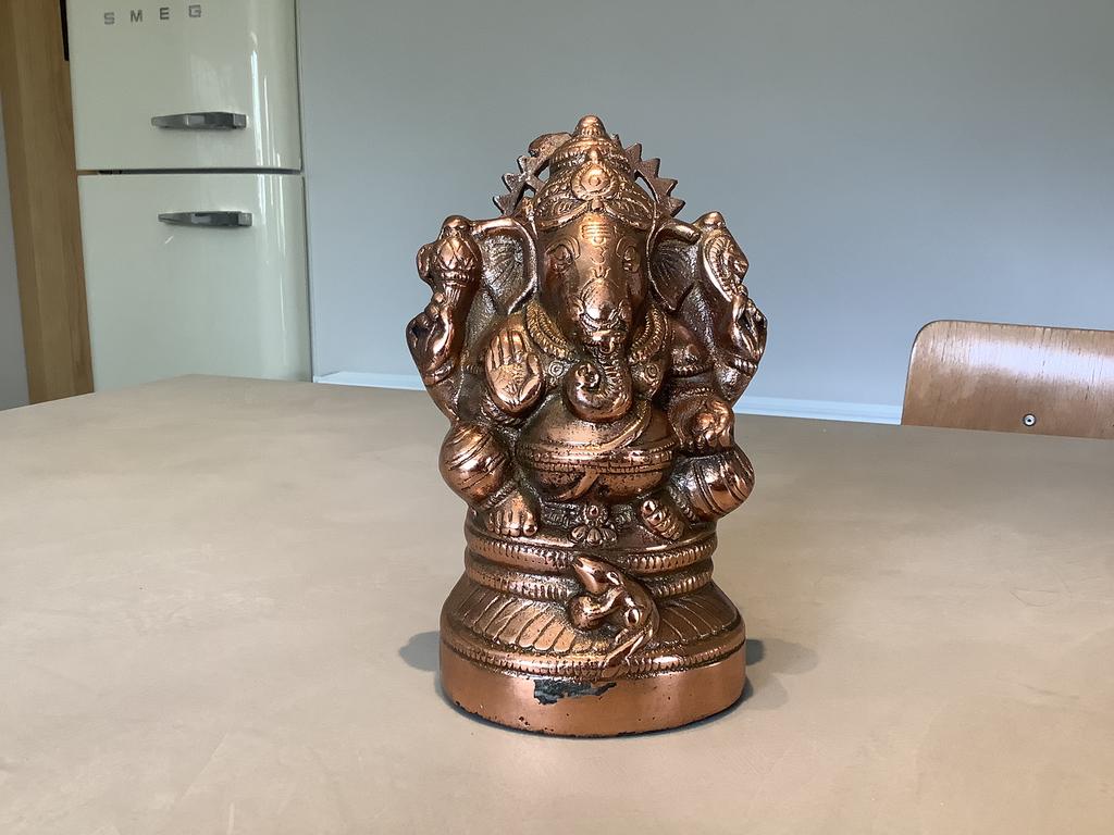 Vintage beeld hindoeïstische god Ganesha olifant nr 107, Huis en Inrichting, Ophalen of Verzenden, Zo goed als nieuw
