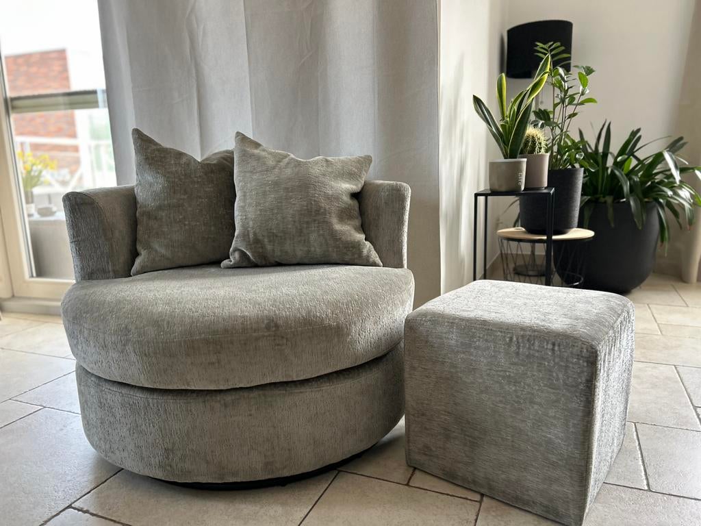 Draaifauteuil, Ophalen, Zo goed als nieuw