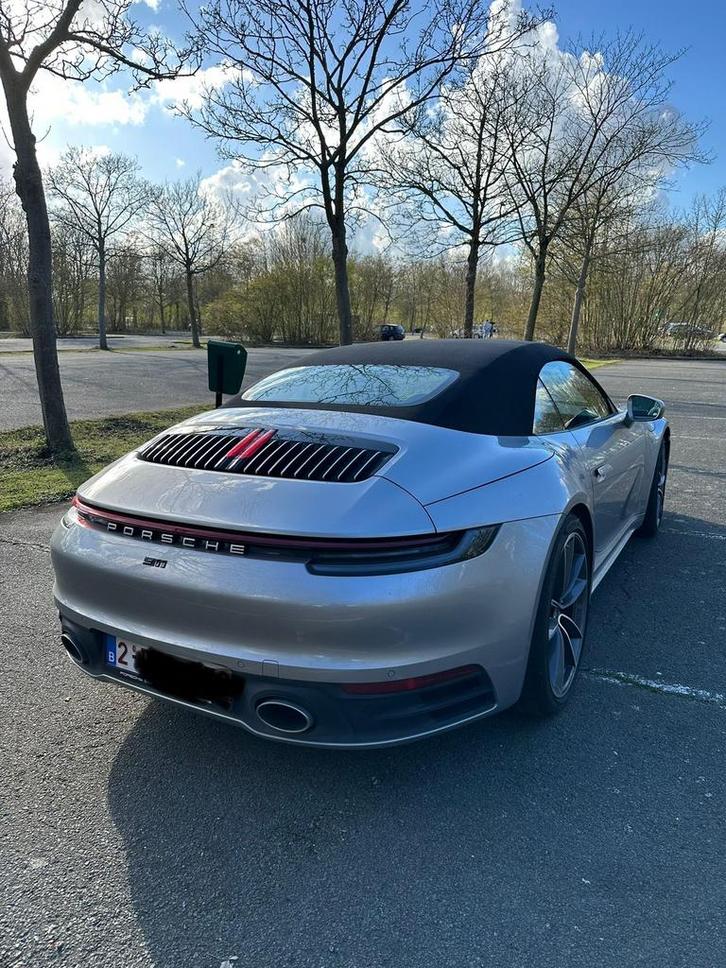 Porsche Cabrio 911 Carrera 4, Autos, Porsche, Particulier, Éclairage LED, Essence, Euro 6, Cabriolet, 2 portes, Automatique, Argent ou Gris