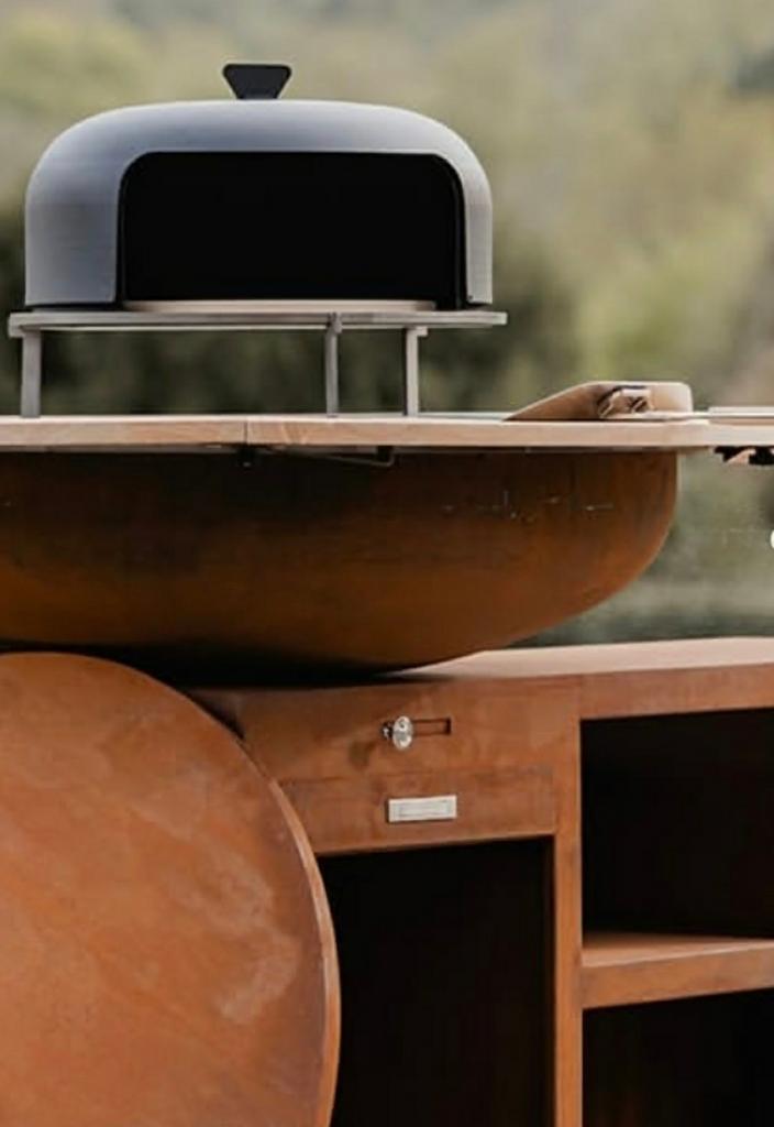 Barbecue plancha brasero, Tuin en Terras, Houtskoolbarbecues