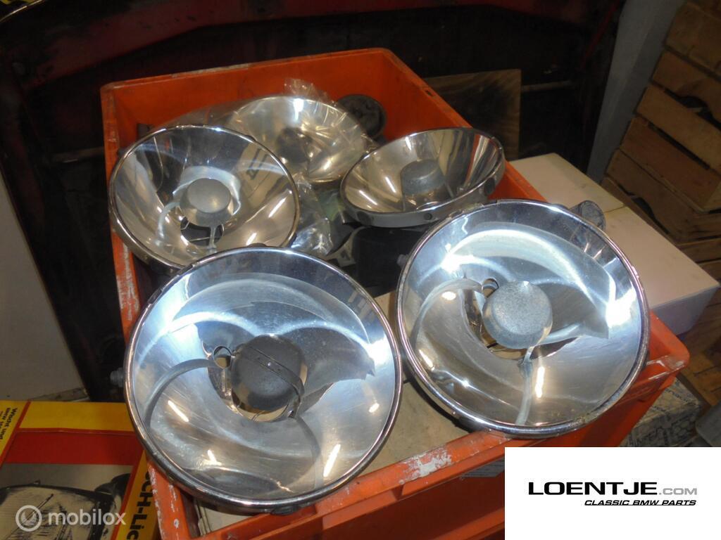 Koplamp lens reflektor BMW 02 1502 1602 1802 2002 tii ti etc, Enlèvement ou Envoi, Utilisé, BMW, BMW