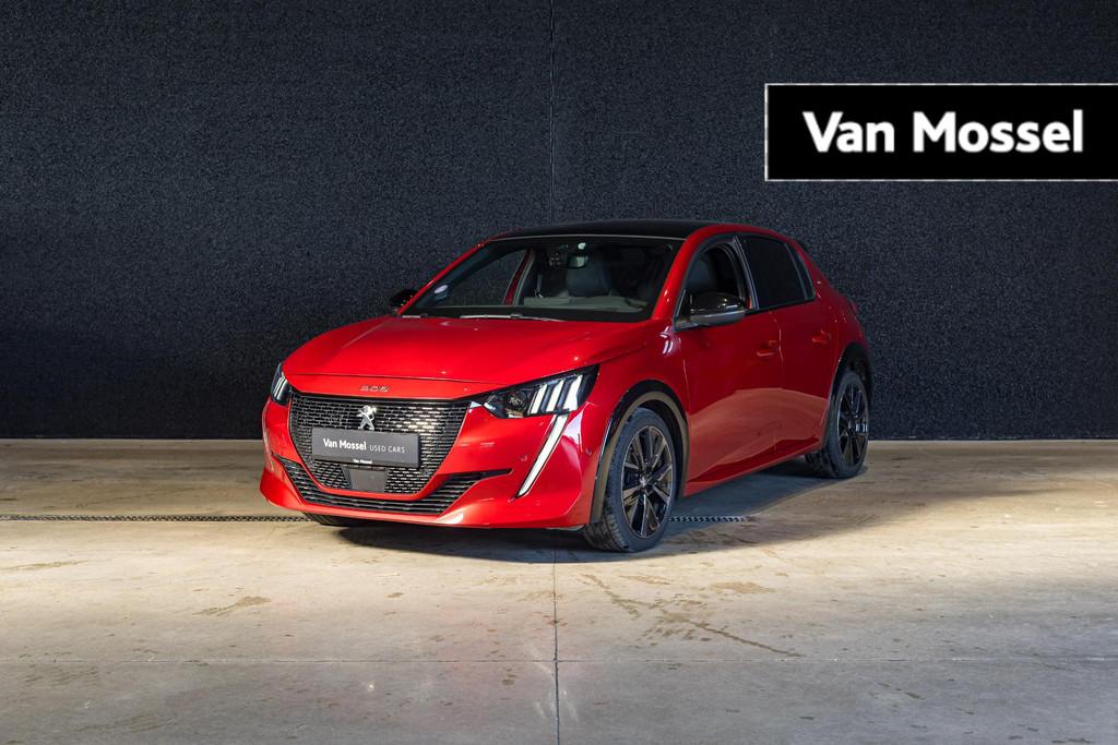 Peugeot 208 1.2 100 DSC6 Active (automatique), Rouge, Euro 6, Entreprise, Carnet d'entretien