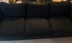 IKEA VIMLE 3-zitsbank - canapé 3 places, Ophalen, Gebruikt, Modern, zwartblauw, geribbeld (zie foto), Driepersoons