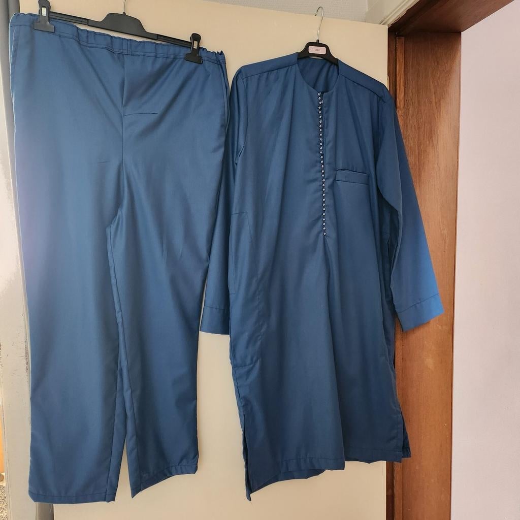 Costume sénégalais, Ophalen, Nieuw, Blauw