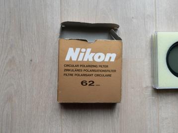 Circulair Pol-filter Nikon 62mm beschikbaar voor biedingen