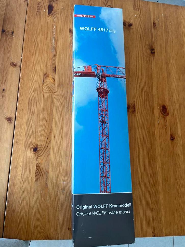 Wolff modelbouw kraan, Hobby en Vrije tijd, Modeltreinen | H0, Zo goed als nieuw, Overige typen, Gelijkstroom of Wisselstroom